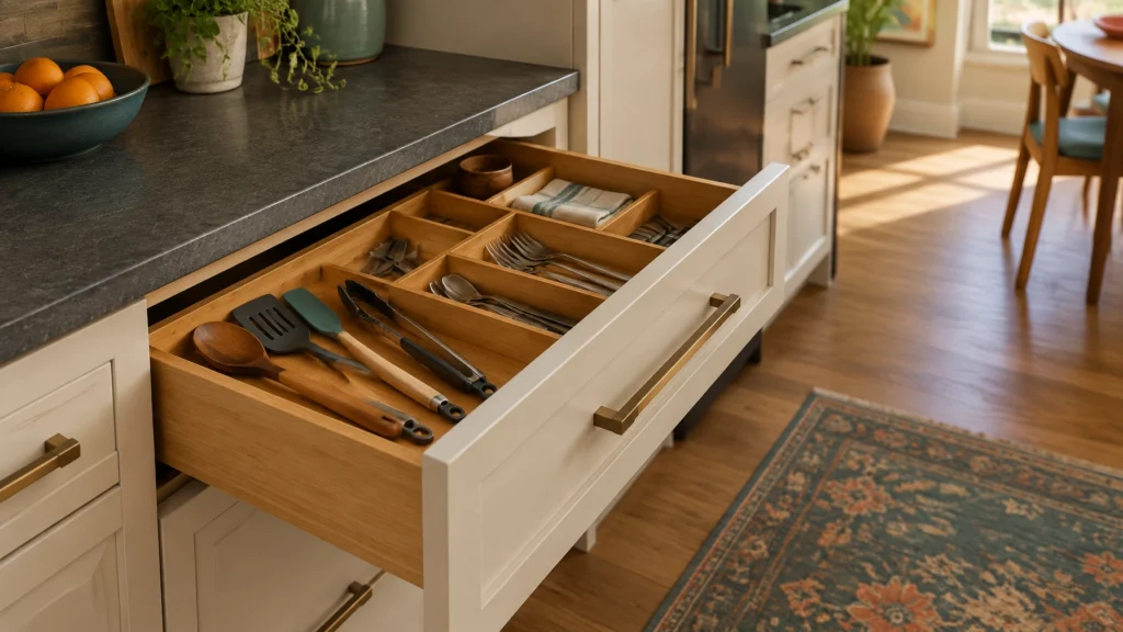 Best Drawer Organizers for Deep Kitchen Drawers That Don’t Waste Space