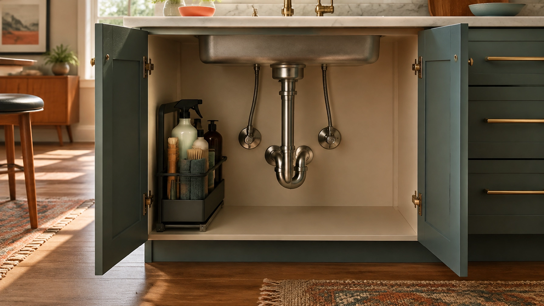 Best Under-Sink Organizers That Actually Work Around Plumbing